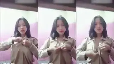 Rara Nadifa Pramuka Seragam Hijau Yang Bikin Dua Kali Crot